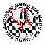 Transfer 001791 - Baseball Mama Retro Baseball