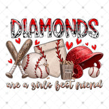 Transfer 001803 - Baseball Diamonds are a Girls Best Friend