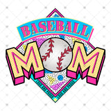 Transfer 001813 - 90's Style Baseball Mom