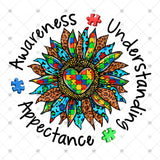 Transfer 001826 - Autism Sunflower
