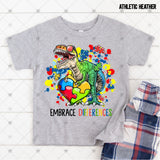 Transfer 001836 - Embrace Differences Autism T-Rex