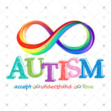 Transfer 001849 - Autism Infinity Symbol