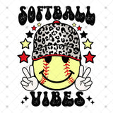 Transfer 001856 - Softball Vibes Smile