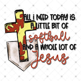 Transfer 001857 - Softball & Jesus