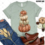 Transfer 001862 - Stacked Floral Pumpkins