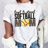 Transfer 001868 - Loud & Proud Softball Mom