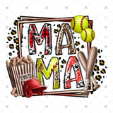Transfer 001875 - Softball Leopard Ma Ma