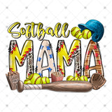 Transfer 001876 - Softball Mama Bat & Peanuts
