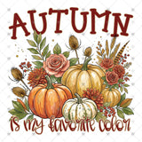 Transfer 001888 - Autumn is My Favorite Color