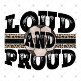 Transfer 001903 - Loud & Proud Soccer Leopard