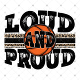 Transfer 001908 - Loud & Proud Basketball Leopard