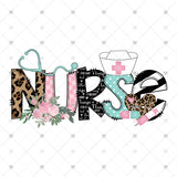 Transfer 001913 - Nurse Leopard and Roses