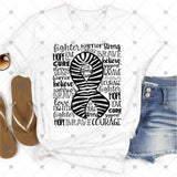Transfer 001938 - Awareness Ribbon Word Art