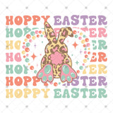 Transfer 001980 - Hoppy Easter Stacked Word Art