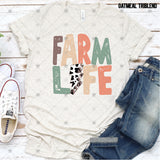 Transfer 001999 - Farm Life Cow Lightning Bolt