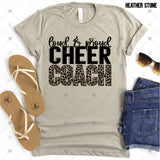 Transfer 002033 - Loud & Proud Cheer Coach Leopard