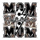 Transfer 002047 - Leopard Soccer Mom Lightning Bolt