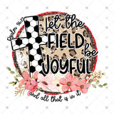 Transfer 002048 - Let the Field be Joyful Soccer