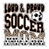 Transfer 002050 - Loud & Proud Soccer Mom