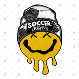 Transfer 002058 - Soccer Vibes Yellow Melted Smile