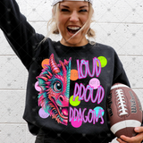 Transfer 002061 - Loud Proud Polka Dot Mascots