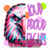 Transfer 002061 - Loud Proud Polka Dot Mascots