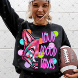 Transfer 002061 - Loud Proud Polka Dot Mascots