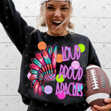 Transfer 002061 - Loud Proud Polka Dot Mascots