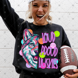 Transfer 002061 - Loud Proud Polka Dot Mascots