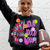Transfer 002061 - Loud Proud Polka Dot Mascots