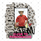 Custom Transfer 0060 - Leopard Photo Sports Frame