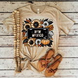 Transfer 002062 - Fall Floral License Plate States