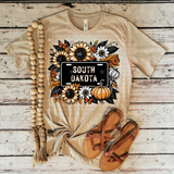 Transfer 002062 - Fall Floral License Plate States