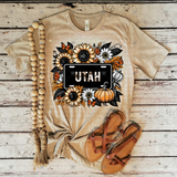 Transfer 002062 - Fall Floral License Plate States