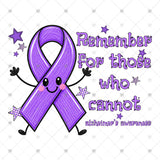 Transfer 002106 - Remember for Those that Can Not