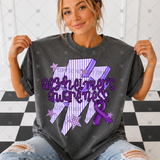 Transfer 002109 - Alzheimer's Awareness Lightning Bolts
