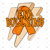 Transfer 002130 - End Bullying Lightning Bolts