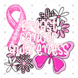Transfer 002133 - Floral Breast Cancer Awareness