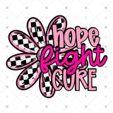 Transfer 002135 - Hope Fight Cure Flower