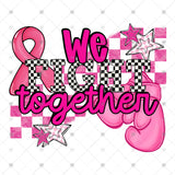 Transfer 002138 - We Fight Together Boxing Gloves