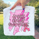Transfer 002139 - Breast Cancer Awareness Lightning Bolts