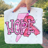 Transfer 002140 - Hope Lightning Bolt and Ribbon