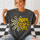 Transfer 002144 - Hope Fight Cure Yellow Flower