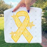 Transfer 002146 - Childhood Cancer Awareness Ribbon