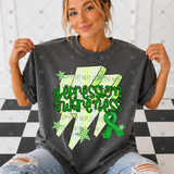 Transfer 002154 - Depression Awareness Lightning Bolts