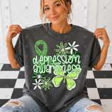 Transfer 002155 - Floral Depression Awareness