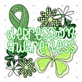 Transfer 002155 - Floral Depression Awareness