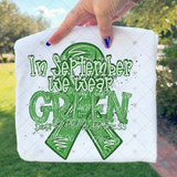 Transfer 002163 - In September We Wear Green Depression Awareness 2