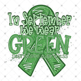Transfer 002163 - In September We Wear Green Depression Awareness 2