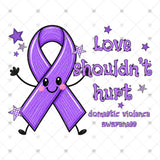 Transfer 002170 - Love Shouldn't Hurt Domestic Violence Awareness